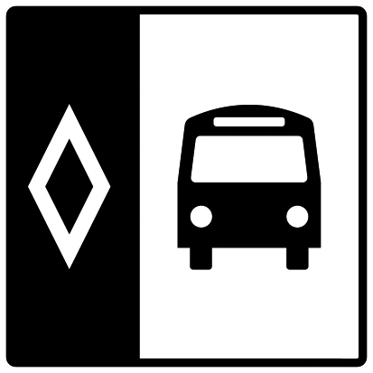hov bus lane