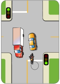 stoppingInIntersection